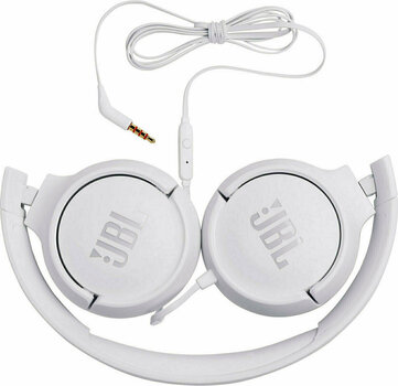 Trådløse on-ear hovedtelefoner JBL Tune 500 hvid - 6