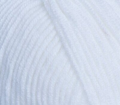 Knitting Yarn Himalaya Everyday Bebe Lux 70401 Knitting Yarn - 2