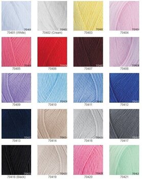 Strickgarn Himalaya Everyday Bebe Lux 70404 Strickgarn - 3