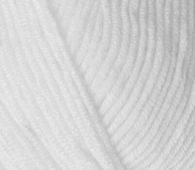 Strickgarn Himalaya Everyday Bebe Lux 02 White Strickgarn - 2