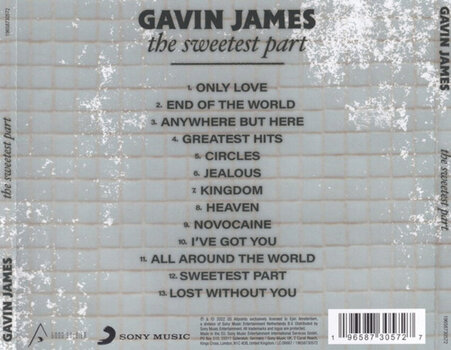 Muzički CD Gavin James - Sweetest Part (CD) - 4
