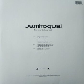 LP plošča Jamiroquai - Emergency On Planet Earth (Anniversary Edition) (Clear Coloured) (Reissue) (180 g) (2 LP) - 3
