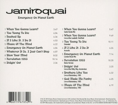 CD Μουσικής Jamiroquai - Emergency On Planet Earth (2 CD) - 3