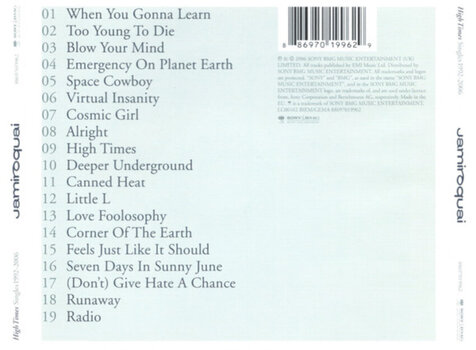 Musik-CD Jamiroquai - High Times: Singles 1992-2006 (CD) - 3