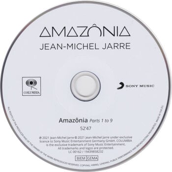 CD musicali Jean-Michel Jarre - Amazônia (CD) - 4
