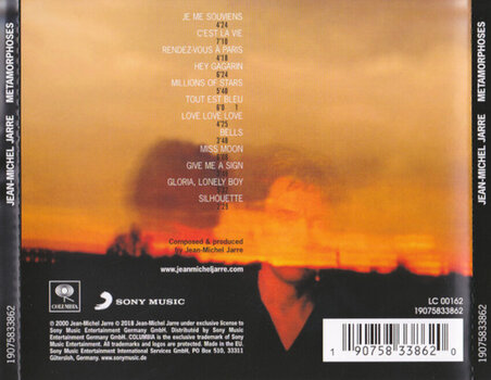Muzički CD Jean-Michel Jarre - Metamorphoses (Reissue) (Remastered) (CD) - 3