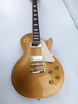 E-Gitarre Gibson Les Paul Standard 50s Gold Top E-Gitarre (Neuwertig) - 2