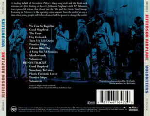 Hudební CD Jefferson Airplane - Volunteers (Reissue) (Remastered) (CD) - 2