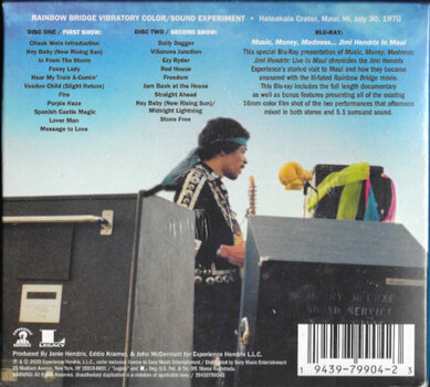 CD musicali The Jimi Hendrix Experience - Live In Maui (2 CD + Blu-ray) - 5