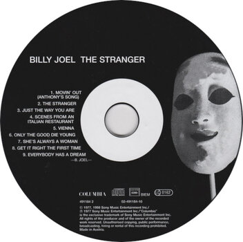 CD musique Billy Joel - The Stranger (Reissue) (Remastered) (CD) - 2