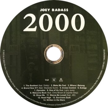 Muzikos kompaktinis diskas Joey Bada$$ 2000 (CD) - 2