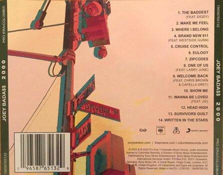 Muzikos kompaktinis diskas Joey Bada$$ 2000 (CD) - 3
