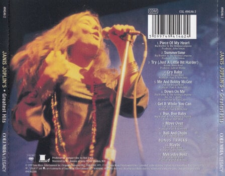 Musik-CD Janis Joplin - Janis Joplins Greatest Hits (Reissue) (Remastered) (CD) - 3