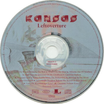 Glasbene CD Kansas - Leftoverture (Reissue) (Remastered) (CD) - 2