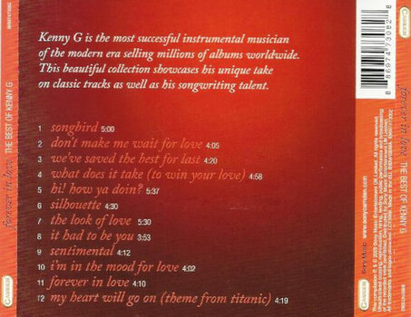 CD musique Kenny G - Forever In Love: the Best of Kenny G (CD) - 3
