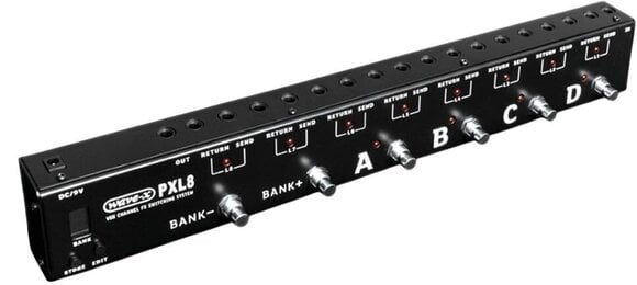 JOYO PXL8  スイッチャー JOYO PXL8 Foot Pedal Controller 8 FX Loop Programmable Pedal