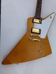 Elektrická gitara Epiphone 1958 Korina Explorer Aged Natural Elektrická gitara (Zánovné) - 1