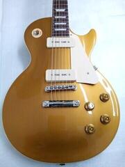 Električna kitara Gibson Les Paul Standard 50s P90 Gold Top Električna kitara (Rabljeno) - 1