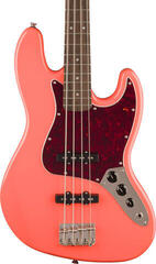Baixo de 4 cordas Fender Squier Classic Vibe '60s Jazz Bass LRL Tahitian Coral Baixo de 4 cordas - 2