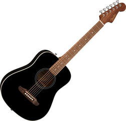 Dreadnought-gitarr Fender California Standard Redondo Mini Black Dreadnought-gitarr - 2
