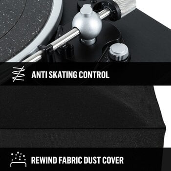 Gramofon House of Marley Stir It Up Black Gramofon - 9