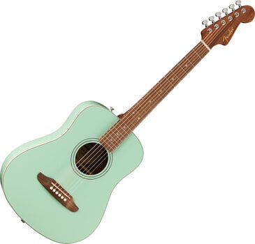 Akustická kytara Fender California Standard Redondo Mini Surf Green Akustická kytara - 3