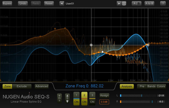 Studio software plug-in effect Nugen Audio SEQ-ST (Digitaal product) - 2