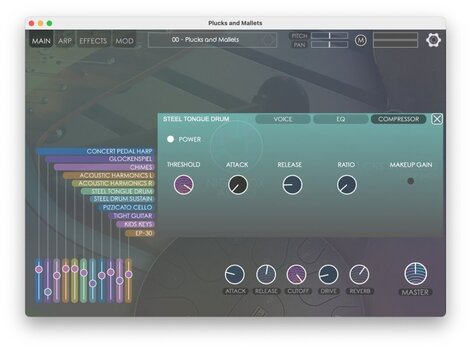 Студійне програмне забезпечення Plug-In ефект Nightfox Audio Nightfox Audio Plucks and Mallets (Цифровий товар) - 5