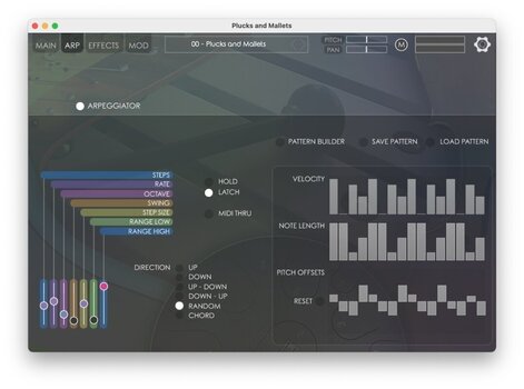 Студійне програмне забезпечення Plug-In ефект Nightfox Audio Nightfox Audio Plucks and Mallets (Цифровий товар) - 10