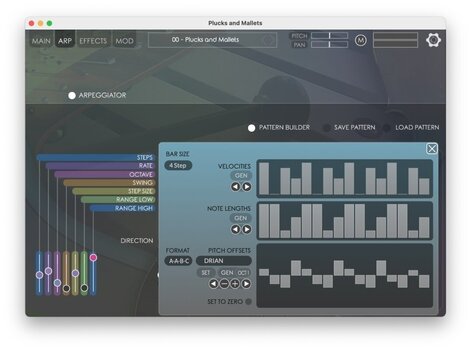 Студійне програмне забезпечення Plug-In ефект Nightfox Audio Nightfox Audio Plucks and Mallets (Цифровий товар) - 11