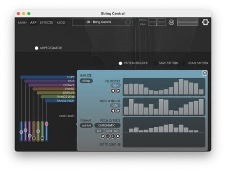 FX protsessori tarkvara pistikprogramm Nightfox Audio Nightfox Audio String Central (Digitaalne toode) - 11