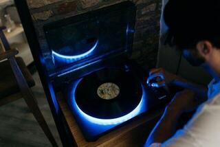 Gramofon Lenco LS-50LEDBK Black Gramofon - 7
