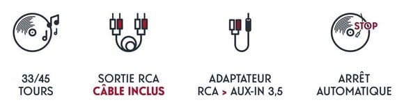 Giradischi Thomson TT300 Natural Giradischi - 8