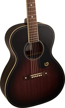 Akustikgitarre Gretsch Jim Dandy Concert WN Deep Cherry Burst Akustikgitarre - 3