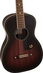 Akustikgitarre Gretsch Jim Dandy Parlor WN Deep Cherry Burst Akustikgitarre - 2