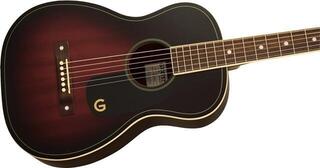 Akustikgitarre Gretsch Jim Dandy Parlor WN Deep Cherry Burst Akustikgitarre - 3