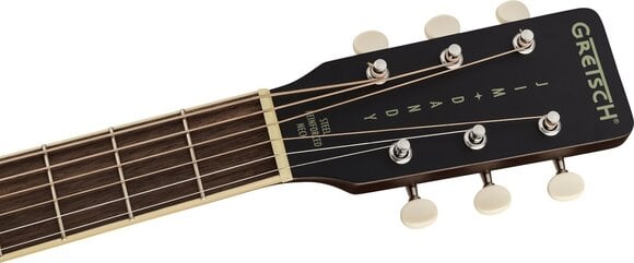 Akustikgitarre Gretsch Jim Dandy Parlor WN Deep Cherry Burst Akustikgitarre - 5