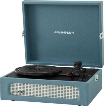 Tragbare Plattenspieler Crosley Voyager Washed Blue Tragbare Plattenspieler - 2