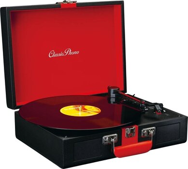 Placă turnantă portabil Lenco TT-110BKRD Red Placă turnantă portabil - 2