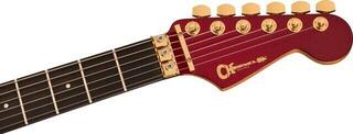 Elektromos gitár Charvel Pro-Mod Plus So-Cal SC1 Style 1 HH FR EB Candy Apple Red Elektromos gitár - 4