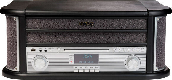 Ретро грамофон Denver MRD-51 Black Ретро грамофон - 9