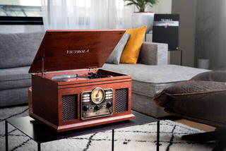 Ретро грамофон Victrola VTA 200B MAH Brown Ретро грамофон - 6