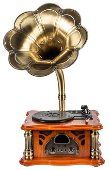 Ретро грамофон Latone The Classic Horn Phonograph Brown Ретро грамофон - 2