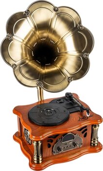 Ретро грамофон Latone The Classic Horn Phonograph Brown Ретро грамофон - 5