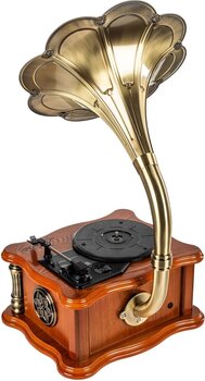 Ретро грамофон Latone The Classic Horn Phonograph Brown Ретро грамофон - 6