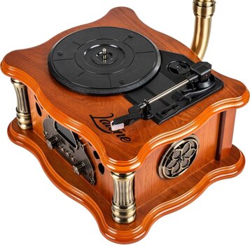 Ретро грамофон Latone The Classic Horn Phonograph Brown Ретро грамофон - 8
