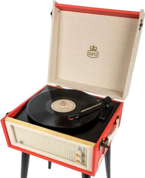 Ретро грамофон GPO Retro Bermuda Red Ретро грамофон - 2