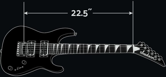 Guitare électrique Jackson JS1X Dinky Minion MN Snow White Guitare électrique - 9