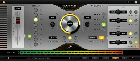 Bildskärmsväljare/styrenhet Antelope Audio Satori - 2