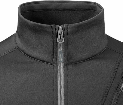 T-shirt/casaco com capuz para esqui Salomon Discovery FZ M Black M - 2